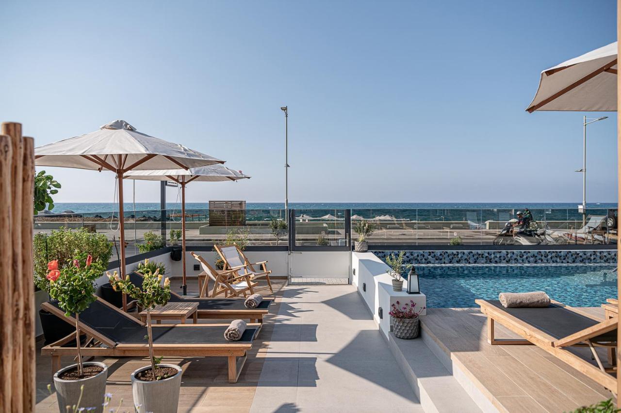 Calla Luxury Seafront Suites Rethymnon Exterior foto