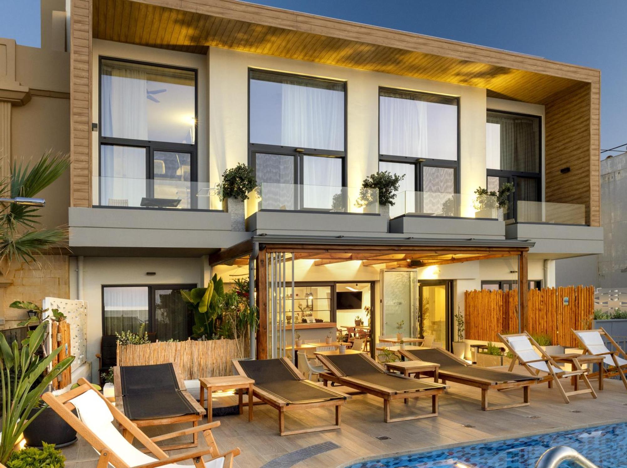 Calla Luxury Seafront Suites Rethymnon Exterior foto