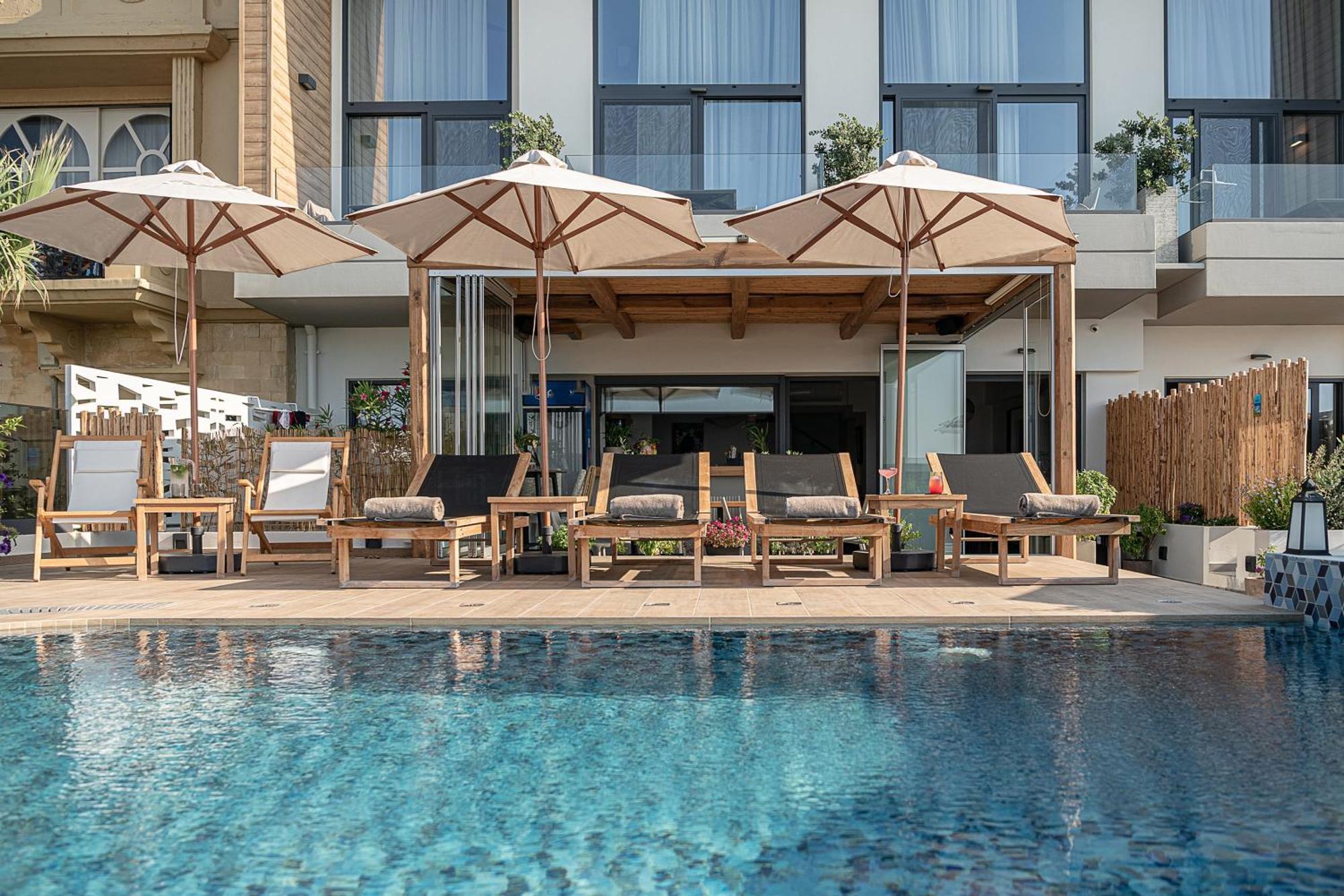 Calla Luxury Seafront Suites Rethymnon Exterior foto