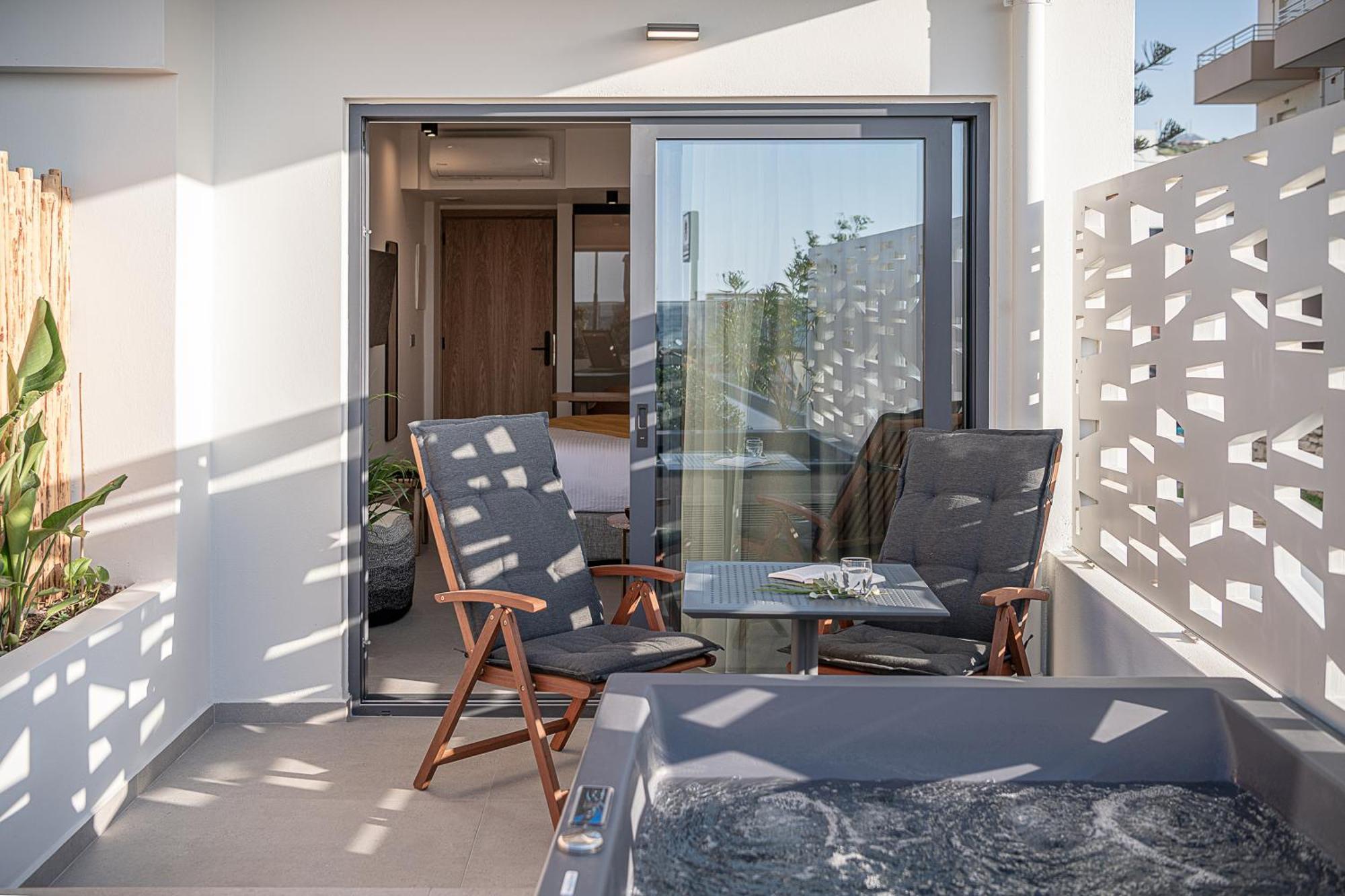 Calla Luxury Seafront Suites Rethymnon Exterior foto