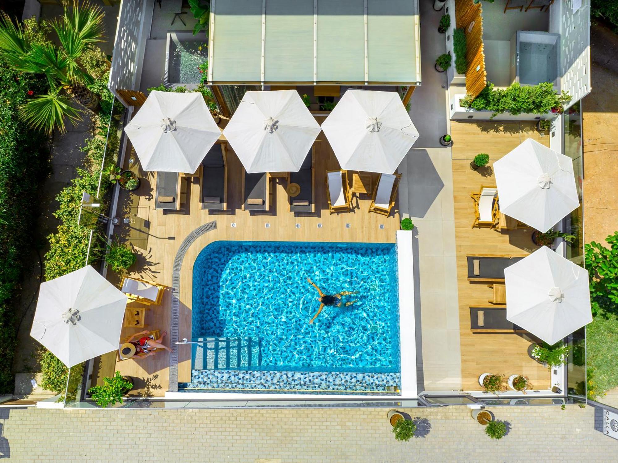 Calla Luxury Seafront Suites Rethymnon Exterior foto